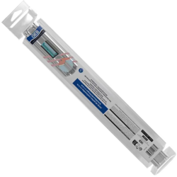 Joint côté de porte de douche coulissante GEB longueur 2 x 195 cm transparent épaisseur de 5 à 8 mm