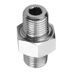 Mamelon double conique tournant filetage mâle BSPT R 3/4 (3 pièces) 0 à 15 bar laiton
