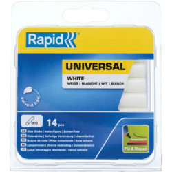 Bâtons de colle Blanche Universelle Ø 12 mm 125g
