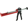 Pistolet à extrusion pour cartouches 310 ml poussoir 2 axes aluminium corps acier