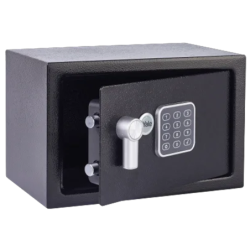 Coffre-fort électronique et clef compact - 200 x 300 x 200 mm