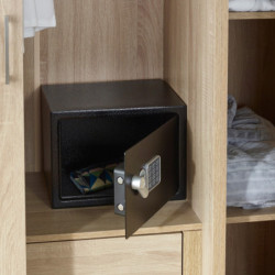 Coffre-fort électronique et clef compact - 200 x 300 x 200 mm