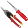 Pack ciseau aviation + couteau guichet MILWAUKEE