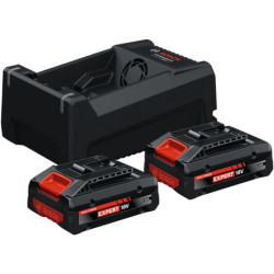 Pack batterie 2 batteries 18V 4 Ah EXBA18V-40 - EXPERT