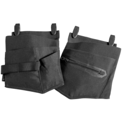 Poches amovibles artisan - Holster noir