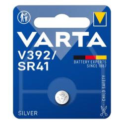 Pile bouton Varta V392 / SR41 Oxyde d'argent 1.55 V - Pile de montre
