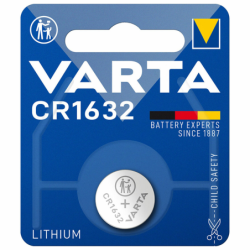 Pile bouton au lithium CR 1632 Varta 3V pour électronique