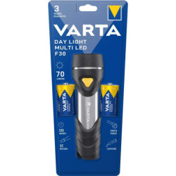 Lampe torche à piles Varta Day Light multi led F30 - 2 piles LR20 fournies