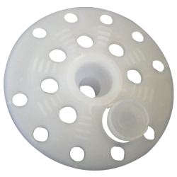 Rondelle pour isolants souples et rigides Ø60 mm pour vis de Ø5 à 7,5mm - Boîte de 100