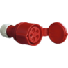 Fiche femelle 3 Phases + Neutre + Terre 380V 32A
