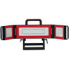 Projecteur portable à LED multipositions 80W couleur rouge