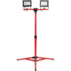 Projecteur télescopique à 2 têtes LED 50W câble de 3m H07RNF 3G1