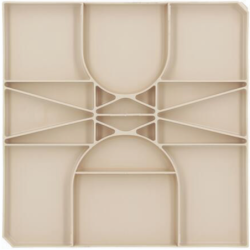 Couvercle piéton pour regard 25x25 CORPCTS Nicoll coloris sable
