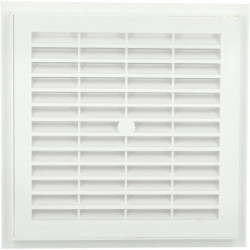 Grille d'aération à sceller carrée 1F164 200x200 mm