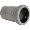 Manchon de dilatation Mâle/Femelle en PVC gris à coller pour canalisation horizontale 125mm