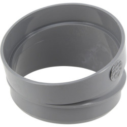 Secteur de coude mâle femelle ST1 Nicoll 15° diamètre 100 mm