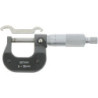 Micromètre extérieur pour mesure ultra fine Wilmart - Lecture au 1/100e - Capacité 0-25 mm
