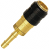 Raccord automatique gaz neutre - entrée douille tuyau Ø 6.3X12