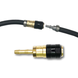 Raccord automatique gaz neutre - entrée douille tuyau Ø 6.3X12