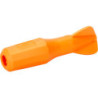 Manche PVC lime rondes 8 pour chaînes de tronçonneuses