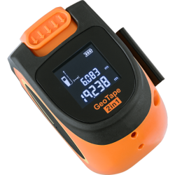 Télémètre laser GeoTape 2in1 avec ruban intégré de 5 mètres - Portée du laser 20 mètres