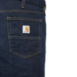 Jean de travail Straight Tapered RUGGED FLEX Carhartt coloris bleu Erie