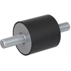 Patin antivibratoire Fischer PA 30 x 30 filetage M8 - lot de 4