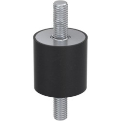 Patin antivibratoire Fischer PA 30 x 30 filetage M8 - lot de 4