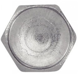 Vis à tôle tête hexagonale bout pointu inox A2 DIN 7976 ISO 1479 forme c 5.5 x 80 mm