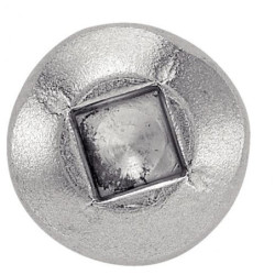 Vis autoperceuse tête cylindrique crantée carrée acier Zingué 4,2 x 19 mm - Boîte de 500