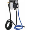 Pompe à gasoil 230V 100 l/min avec pistolet automatique/volucompteur/filtre station murale
