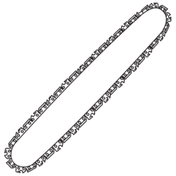Chaîne tronçonneuse 12 x 3/8 x 1,1 mm (0,050 ) x 90PX - 45