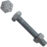 Boulon SB acier galvanisé classe 8.8 12x40mm - Boîte de 100