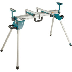 Chariot établi extensible WST06 Makita avec servantes et roues pour scie sur table compatible