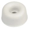 Butoir caoutchouc blanc
