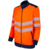 Sweat montant Molinel LUKLIGHT GRS orange et marine haute visibilité TL