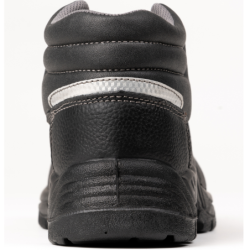 Chaussure de sécurité haute Agate II cuir pleine fleur S3 SRC couleur noir
