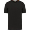 T-shirt col rond homme grande taille noir