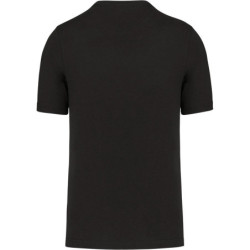 T-shirt col rond homme grande taille noir