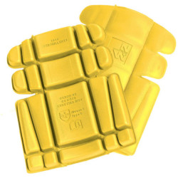 Genouillères pour pantalon Adam Nine Worths jaune taille unique - vendu par paire