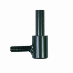 Gond standard de volet Queue tige filetée Noir longueur 130 mm Lot de 2