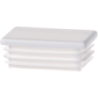 Embout rectangulaire entrant blanc