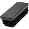 Embout rectangulaire entrant noir