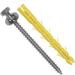 Cheville pour fixation sabot de charpente 12x130mm