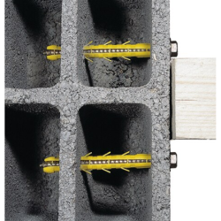 Cheville pour fixation sabot de charpente 12x130mm