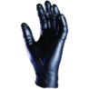 Gant à usage unique nitrile noir non poudré Boîte de 100