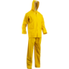Ensemble de pluie PVC jaune