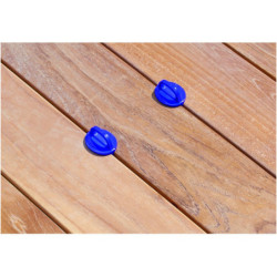 Espaceur de lames de plancher terrasse lot de 10 pièces