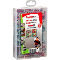 Coffret 80 Chevilles DuoPower + 80 Vis - FISCHER