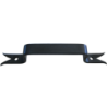 Poignée de volet noire queue de carpe longueur 140 mm